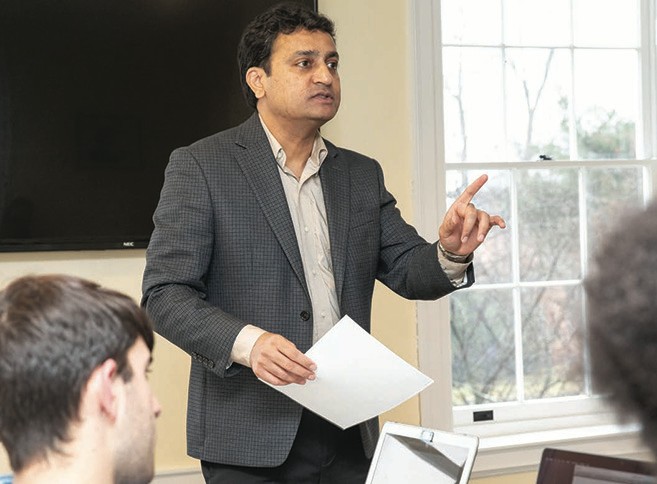International Relations professor Raju Parakkal